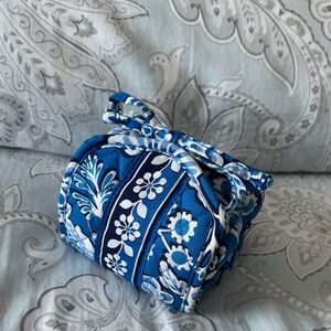 Vera Bradley Blue Floral Travel Bag